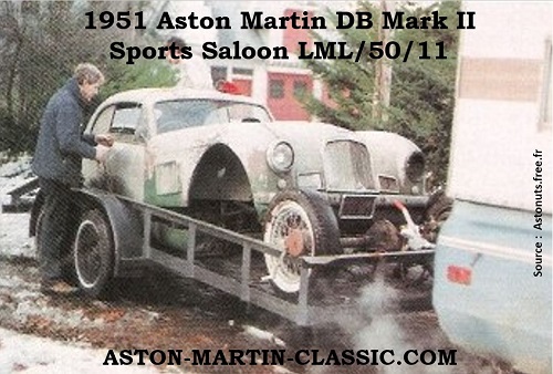 1989 ASTON MARTIN DB2 LML 50 11 BARN FIND