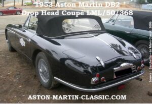 ASTON MARTIN DB2 LML/50/368 en 2006 LEMANS CLASSIC.