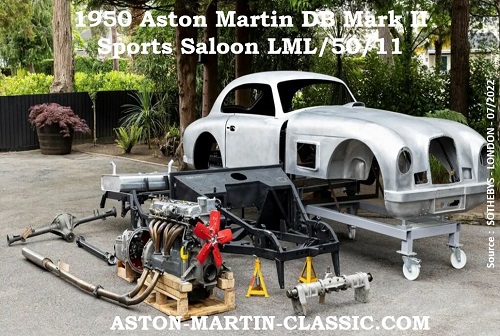 2022 ASTON MARTIN DB2 LML/50/11 CHEZ SOTHEBYS