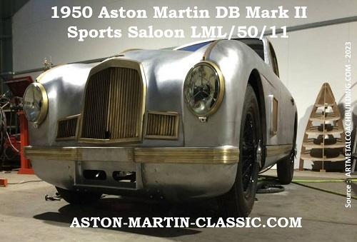 2023 ASTON MARTIN DB2 LML/50/11 ART METAL COACHBUILDING