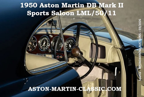 2026 ASTON MARTIN DB2 LML/50/11 ENCHERES BROAD ARROW